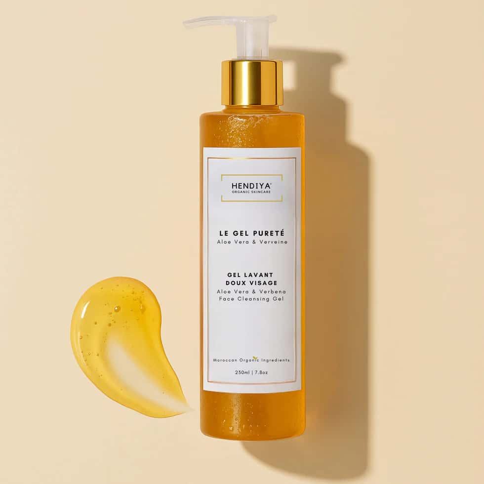 Gel Limpiador Facial Suave, Argán, Aloe Vera y Verbena